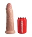 Pipedream KING COCK ELITE 8 INCH DUAL DENSITY SILICONE COCK LIGHT