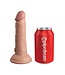 Pipedream KING COCK ELITE 6 INCH DUAL DENSITY SILICONE COCK LIGHT