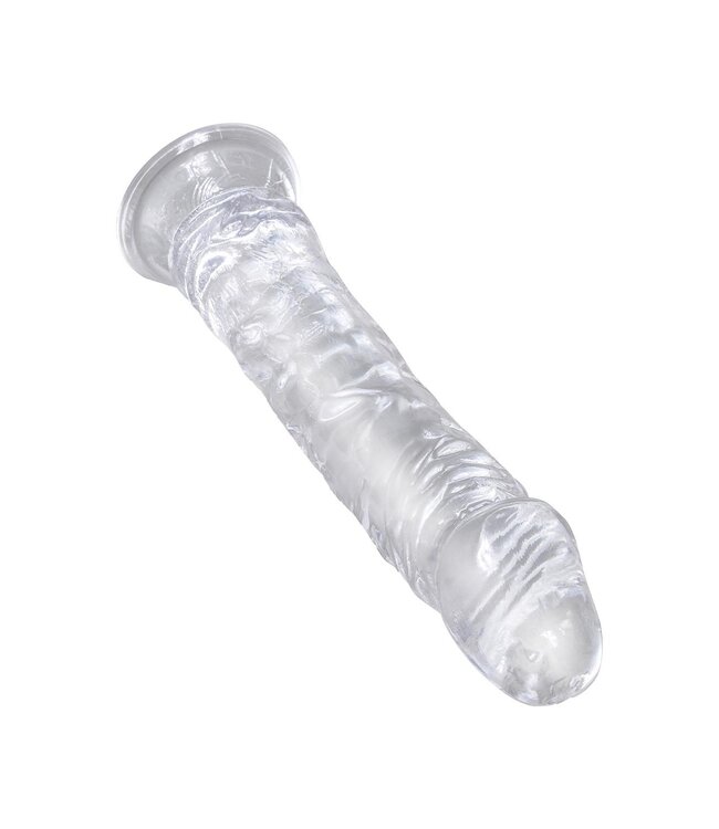 KING COCK CLEAR 8 INCH CLEAR