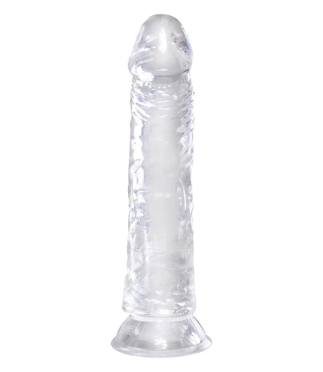 KING COCK CLEAR 8 INCH CLEAR