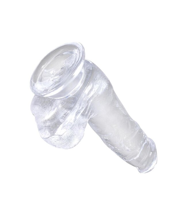KING COCK CLEAR 6 INCH COCK WITH BALLS CLEAR