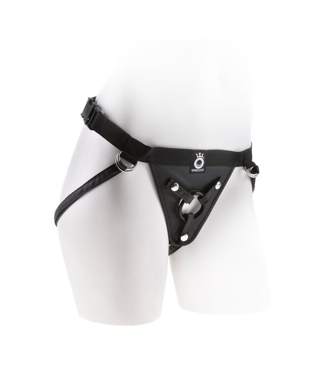 KING COCK FIT RITE HARNESS BLACK