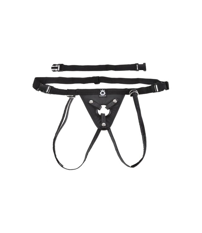 KING COCK FIT RITE HARNESS BLACK