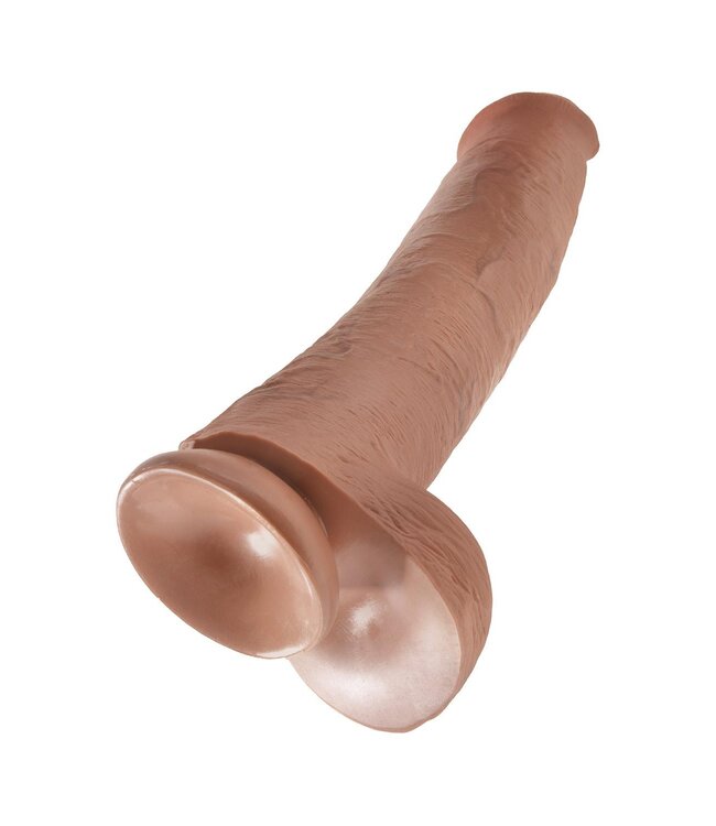 KING COCK 15 INCH COCK WITH BALLS TAN