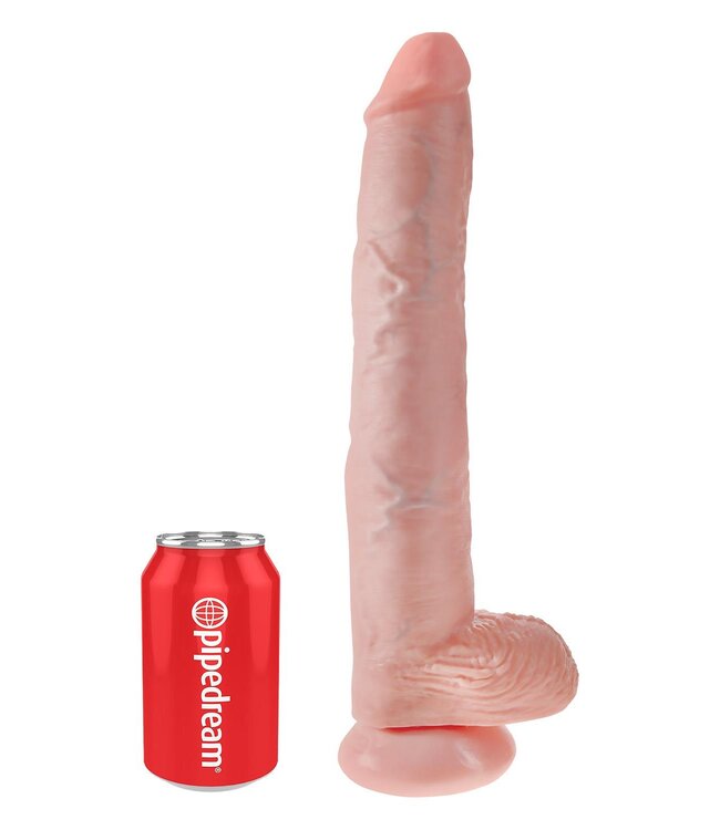 KING COCK 14 INCH COCK WITH BALLS LIGHT