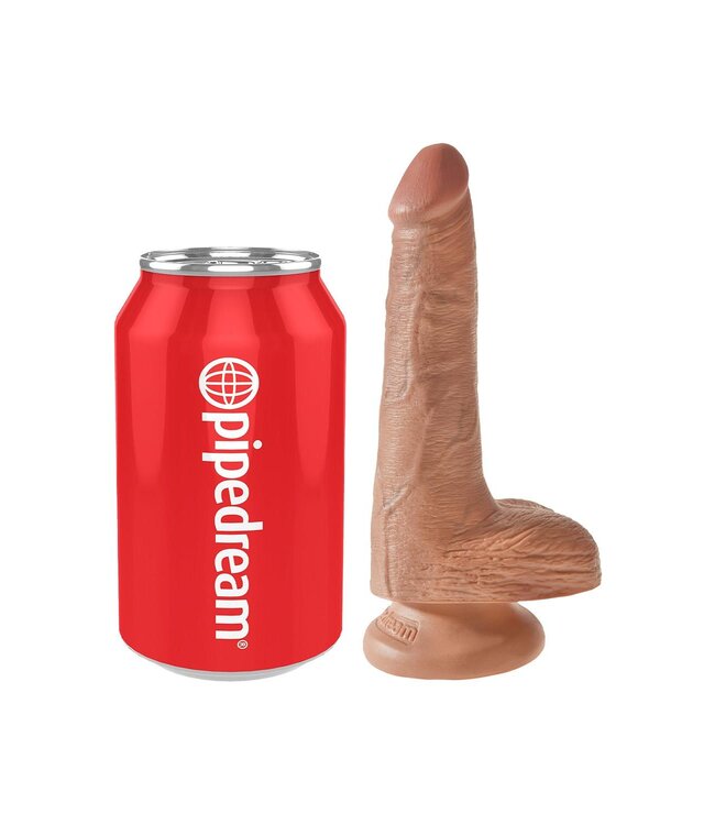 KING COCK 6 INCH COCK WITH BALLS LIGHT