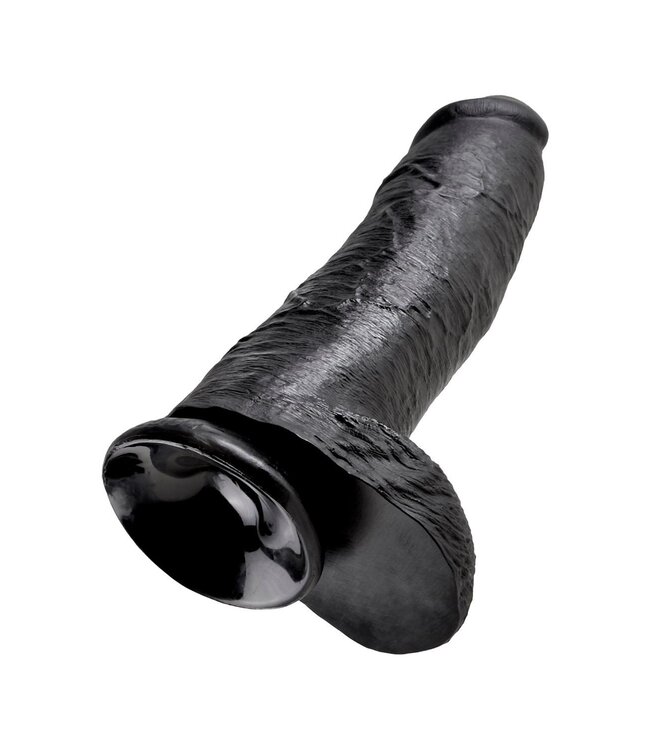 KING COCK 12 INCH COCK WITH BALLS BLACK