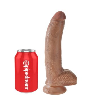 Pipedream KING COCK 9 INCH COCK WITH BALLS TAN