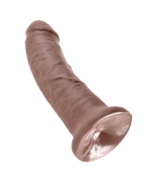 KING COCK 8 INCH COCK BROWN