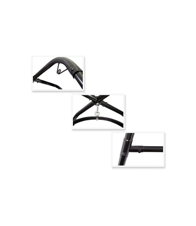 FETISH FANTASY SERIES FANTASY SWING STAND BLACK