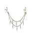 Pipedream FETISH FANTASY SERIES ROCK HARD NIPPLE CLAMPS SILVER