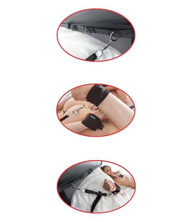 FETISH FANTASY SERIES ULTIMATE BED RESTRAINT SYSTEM
