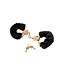 Pipedream FETISH FANTASY GOLD DELUXE FURRY CUFFS GOLD