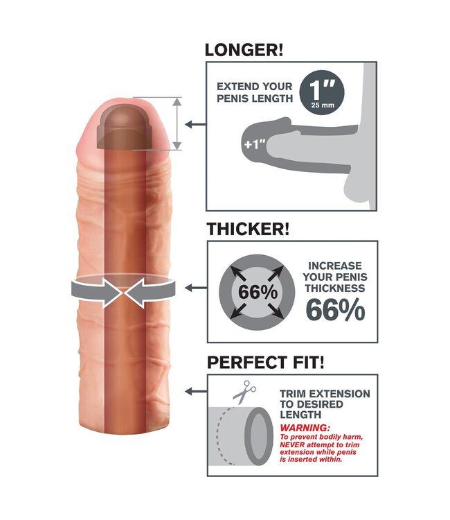 FANTASY X-TENSIONS MEGA 1 INCH EXTENSION LIGHT