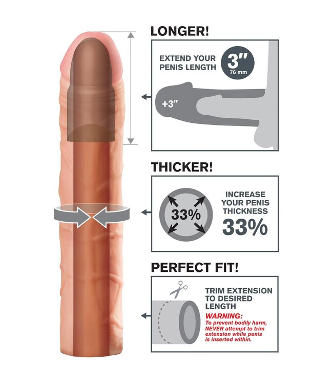 FANTASY X-TENSIONS PERFECT 3 INCH EXTENSION LIGHT