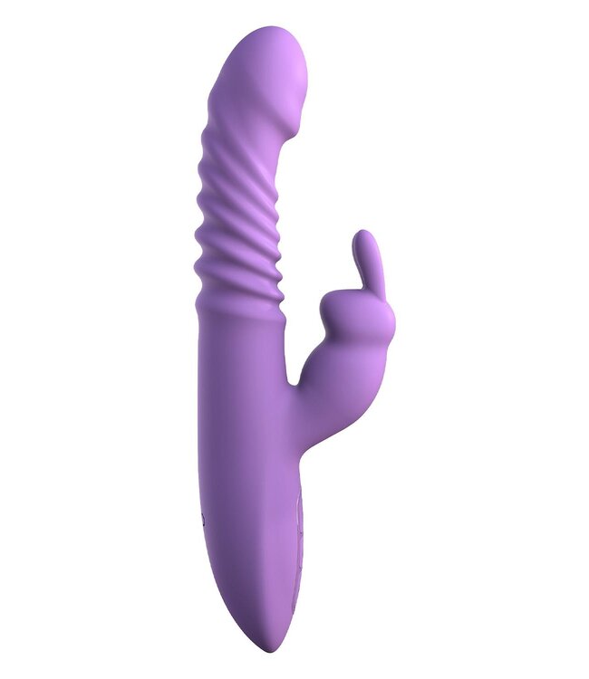 FANTASY FOR HER HER THRUSTING SILICONE RABBIT PURPLE