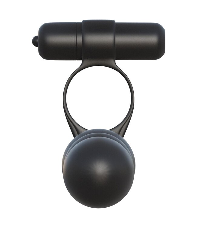 FANTASY C-RINGZ POSABLE PARTNER DOUBLE PENETRATOR BLACK