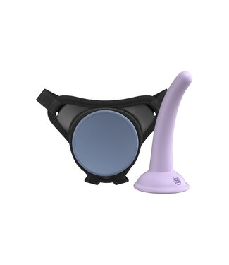 Pipedream DILLIO PLATINUM DILLIO PLATINUM BODY DOCK SE PEGGING KIT 5 INCH PURPLE