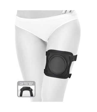 Pipedream BODY DOCK LAP STRAP HARNESS BLACK