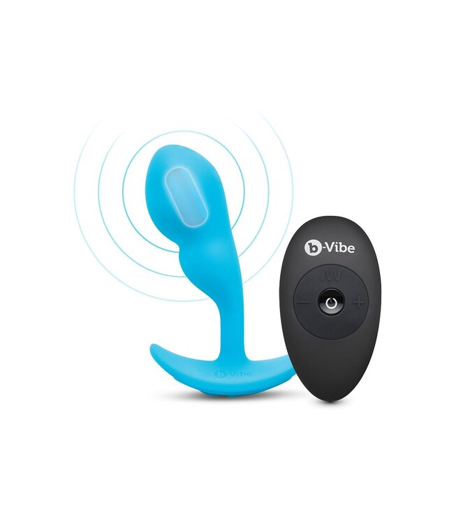 B-VIBE REMOTE CONTROL P-SPOT SNUG PLUG 95GR BLUE