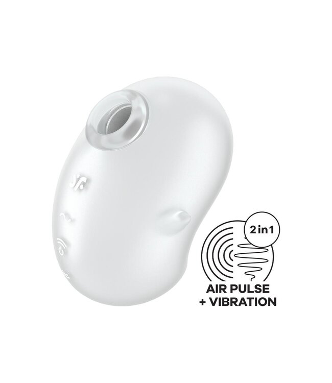 SATISFYER CUTIE GHOST WHITE