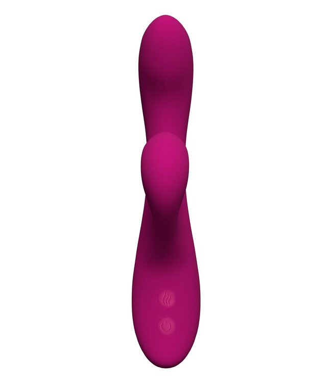 BLUSH QUINN RABBIT VIBRATOR BURGUNDY