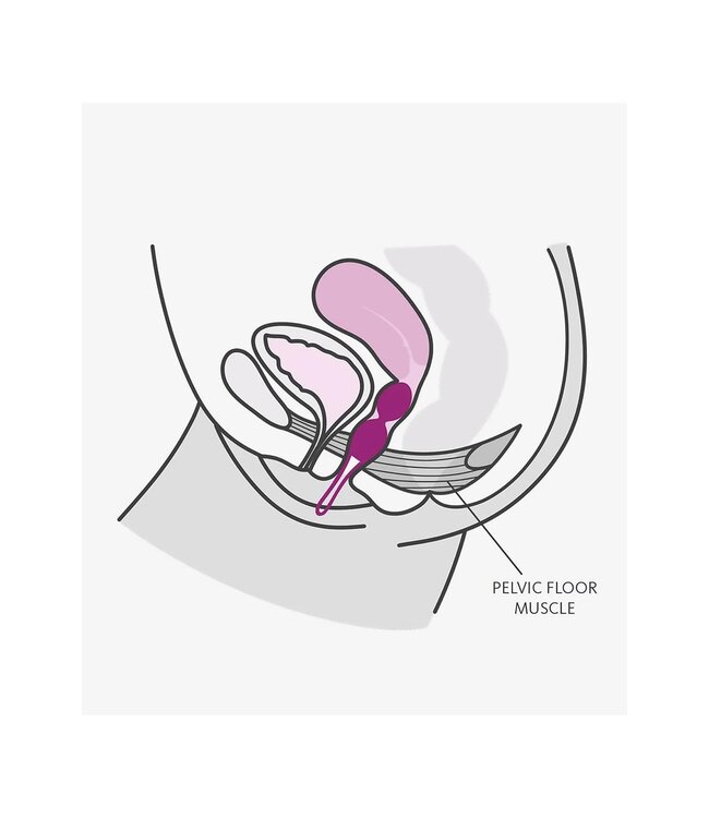 FUN FACTORY SMARTBALLS DUO GRAY&BLACK