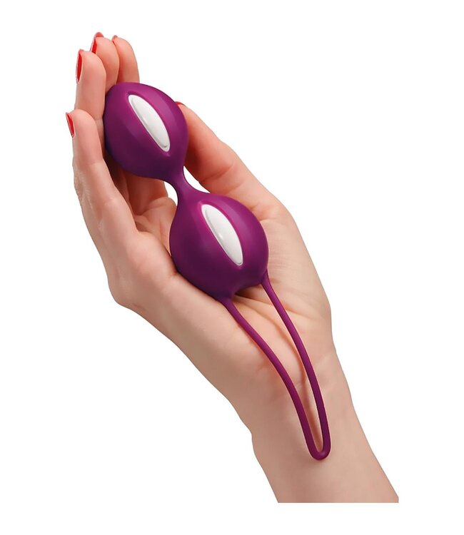 FUN FACTORY SMARTBALLS DUO WHITE&GRAPE