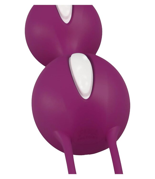 FUN FACTORY SMARTBALLS DUO WHITE&GRAPE