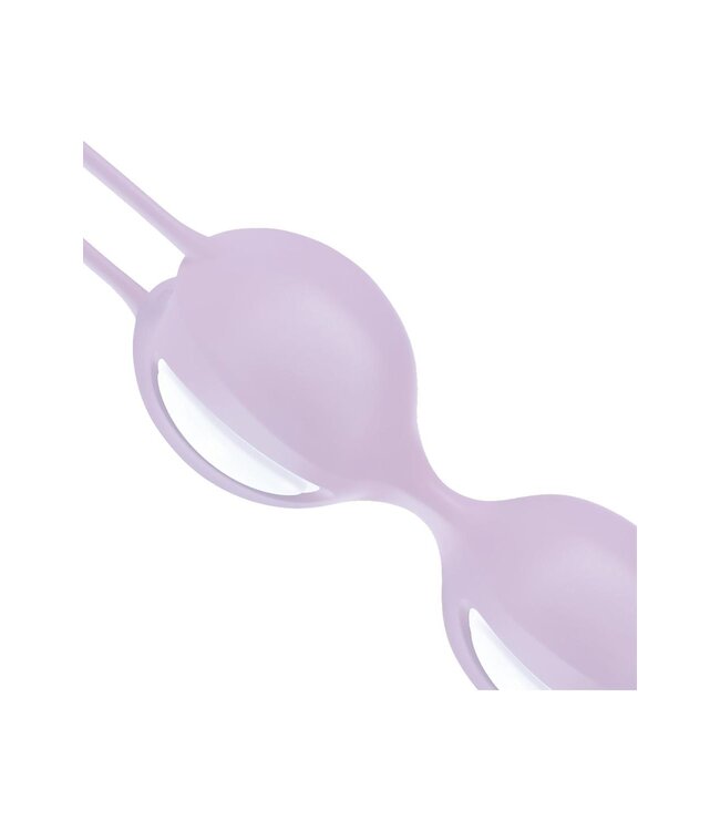 FUN FACTORY SMARTBALLS DUO WHITE&PASTEL LILAC