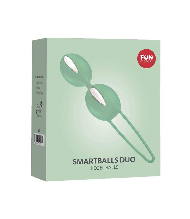 FUN FACTORY SMARTBALLS DUO WHITE&PISTACHIO