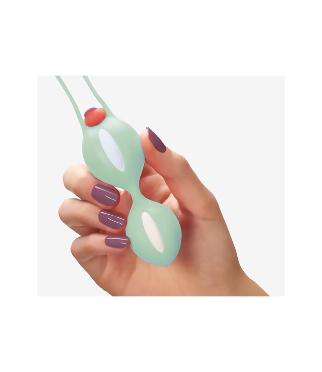 FUN FACTORY SMARTBALLS DUO WHITE&PISTACHIO