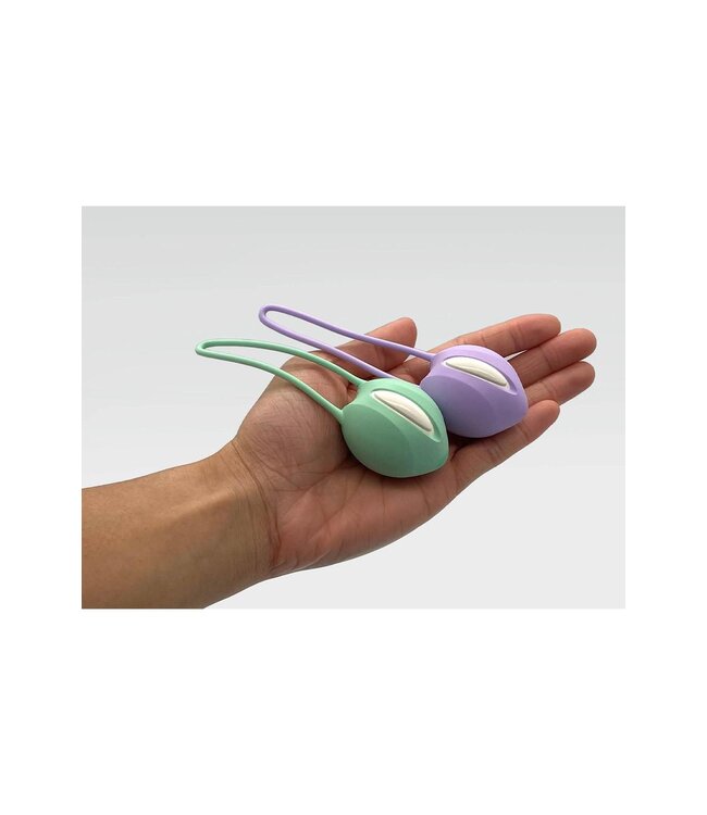 FUN FACTORY SMARTBALL UNO WHITE&PASTEL LILAC