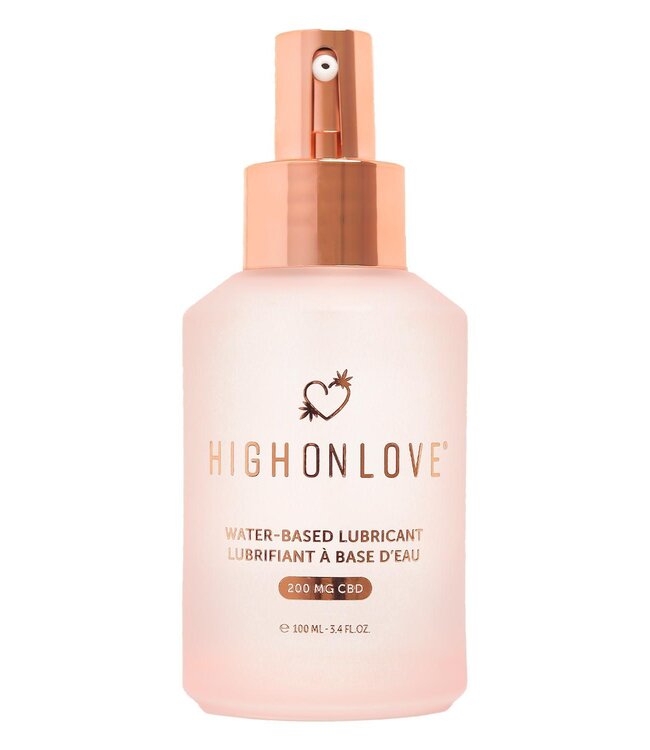 HIGH ON LOVE CBD WATER BASED LUBRICANT 100ML