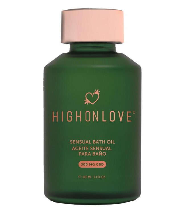 HIGH ON LOVE CBD BATH AND BODY OIL 100ML