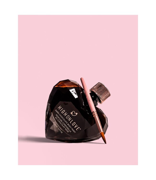 HIGH ON LOVE DARK CHOCOLATE BODY PAINT 100ML