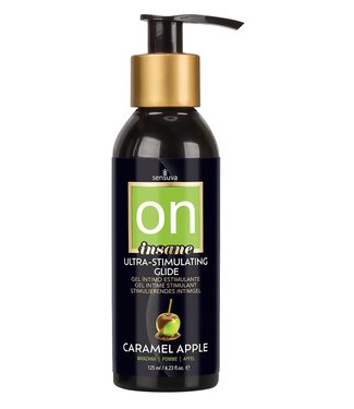 Sensuva SENSUVA ON INSANE ULTRA-STIMULATING PERSONAL MOISTURIZER CARAMEL APPLE 125ML