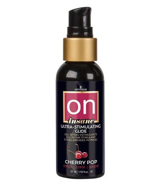Sensuva SENSUVA ON INSANE ULTRA-STIMULATING PERSONAL MOISTURIZER CHERRY POP 57ML