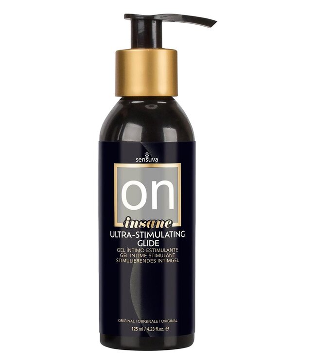 SENSUVA ON INSANE ULTRA-STIMULATING PERSONAL MOISTURIZER ORIGINAL UNFLAVORED 125ML