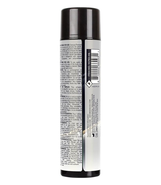 SENSUVA ULTRA-THICK SILICONE PERSONAL LUBRICANT 150ML 