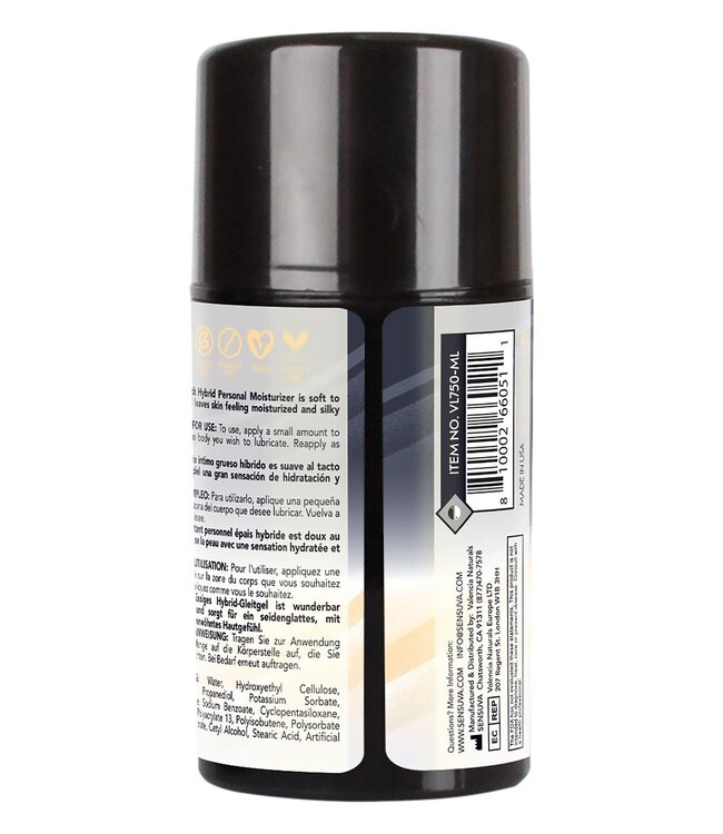 SENSUVA ULTRA-THICK HYBRID PERSONAL MOISTURIZER ORIGINAL UNFLAVORED  50ML