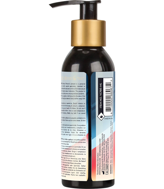 SENSUVA ULTRA–THICK WATER-BASED PERSONAL LUBRICANT STRAWBERRY 125ML