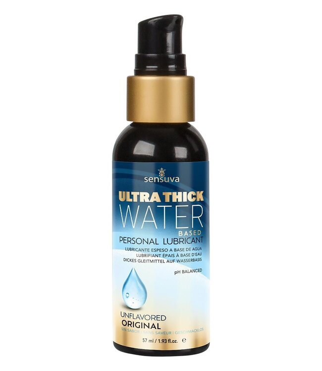 SENSUVA ULTRA–THICK WATER-BASED PERSONAL LUBRICANT ORIGINAL UNFLAVORED 57ML