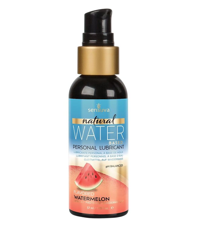 SENSUVA NATURAL WATER-BASED PERSONAL LUBRICANT WATERMELON 57ML