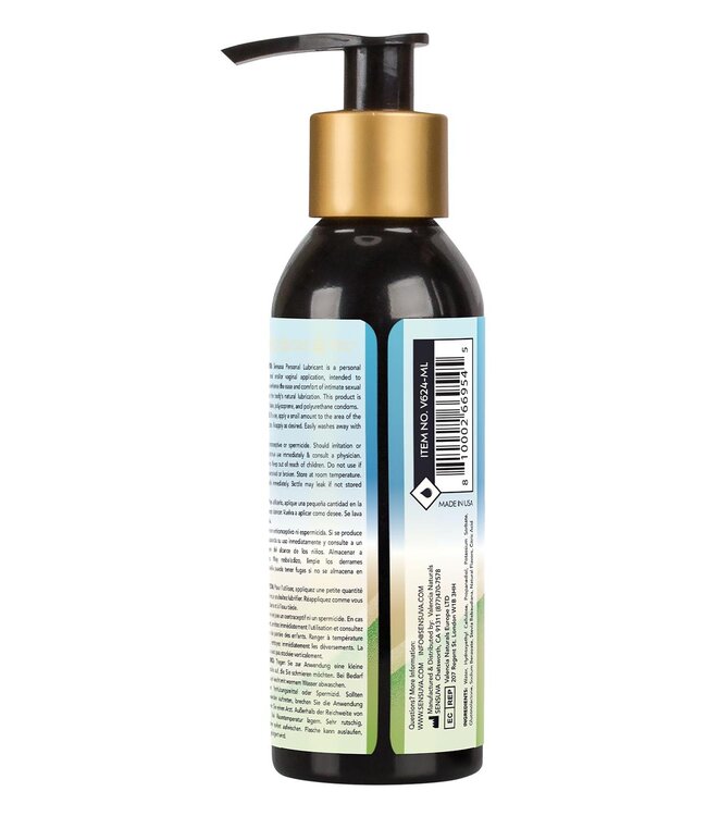 SENSUVA NATURAL WATER-BASED PERSONAL LUBRICANT PEACH  125ML