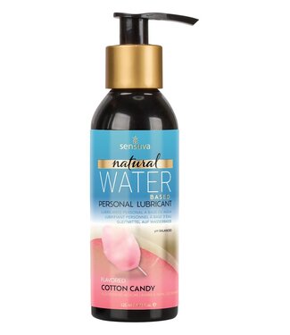 Sensuva SENSUVA NATURAL WATER-BASED PERSONAL LUBRICANT COTTON CANDY 125ML