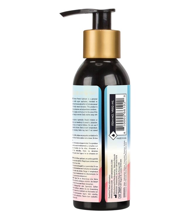 SENSUVA NATURAL WATER-BASED PERSONAL LUBRICANT COTTON CANDY 125ML