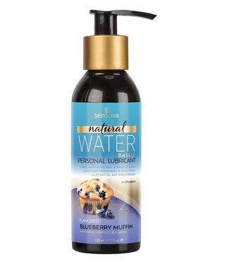 Sensuva SENSUVA NATURAL WATER-BASED PERSONAL LUBRICANT BLUEBERRY MUFFIN 125ML