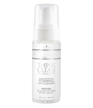 Sensuva SENSUVA THINK CLEAN THOUGHTS FOAMING TOY CLEANER 5.07 FL. OZ. 150ML