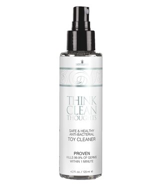 Sensuva SENSUVA THINK CLEAN THOUGHTS ANTI BACTERIAL TOY CLEANER 125ML